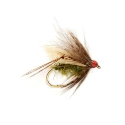 Fulling Mill DW Olive Caddis Emerger Flies
