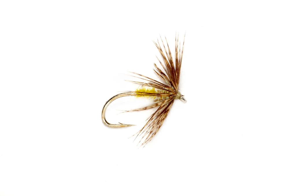 Fulling Mill Flies Sparkle Soft Hackle Yellow 3 Fulling Mill Flies Sparkle Soft Hackle Yellow