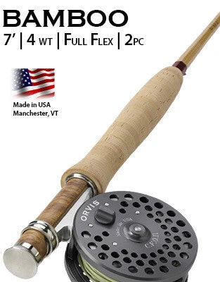 Fly Rods ORVIS BAMBOO PENNS CREEK 7ft 4wt - 2pc FULL FLEX 4 Fly Rods ORVIS BAMBOO PENNS CREEK 7ft 4wt - 2pc FULL FLEX
