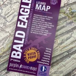 Purple Lizard Map - Bald Eagle 3rd Edition