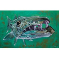 Gifts DeYoung Print - Grumpy Barracuda