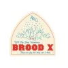 TCO Fly Shop Fly Fishing Stickers TCO Introduces Brood X Sticker