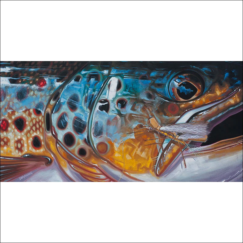 Gifts DeYoung Print - Abstract Brown - Chubby 3 Gifts DeYoung Print - Abstract Brown - Chubby