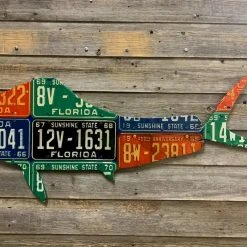 Cody Richardson Art - Florida Mahi Mahi License Plate Art