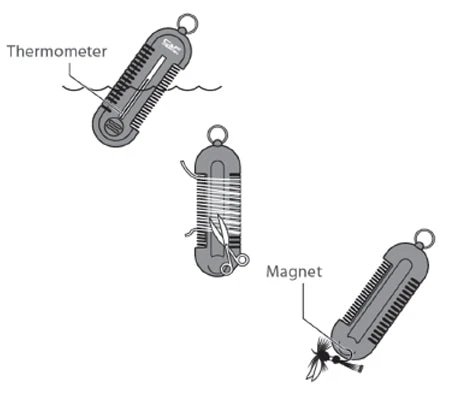 Angler Sport Group C&F 3 IN 1 THEROMETER/BLACK CFA-100/BK Accessories 4 Angler Sport Group C&F 3 IN 1 THEROMETER/BLACK CFA-100/BK Accessories