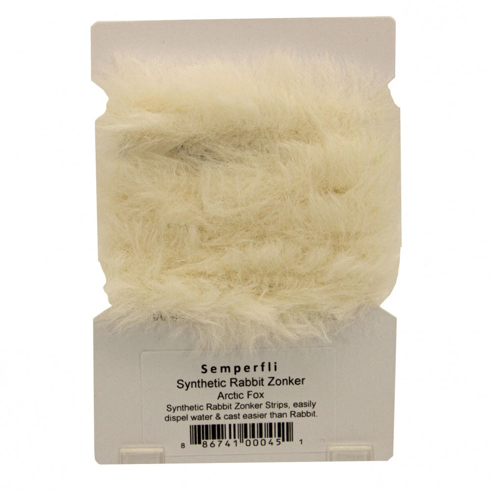 Semperfli Synthetic Rabbit Zonker Strips 4 Semperfli Synthetic Rabbit Zonker Strips