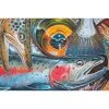 Gifts DeYoung Print - Steelhead Confetti
