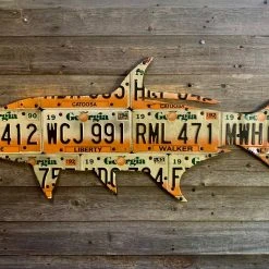 Cody Richardson Art - Georgia Tarpon License Plate Art Gifts