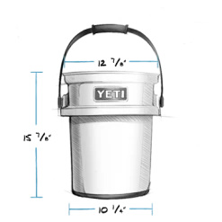 Camp Kitchen Yeti LoadOut 5 Gallon Bucket 24 Camp Kitchen Yeti LoadOut 5 Gallon Bucket