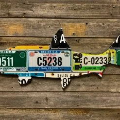 Gifts Cody Richardson Art - Belize Grand Slam License Plate Art Bundle (Permit/Tarpon/Bonefish) 6 Gifts Cody Richardson Art - Belize Grand Slam License Plate Art Bundle (Permit/Tarpon/Bonefish)