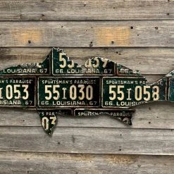 Cody Richardson Art - Louisiana Redfish License Plate Art