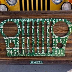 Cody Richardson Art - Jeep Grille License Plate Art Gifts