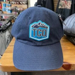 Socks Hats Gloves TCO Fly Shop Logo Hat Washed Chino - Crest Logo