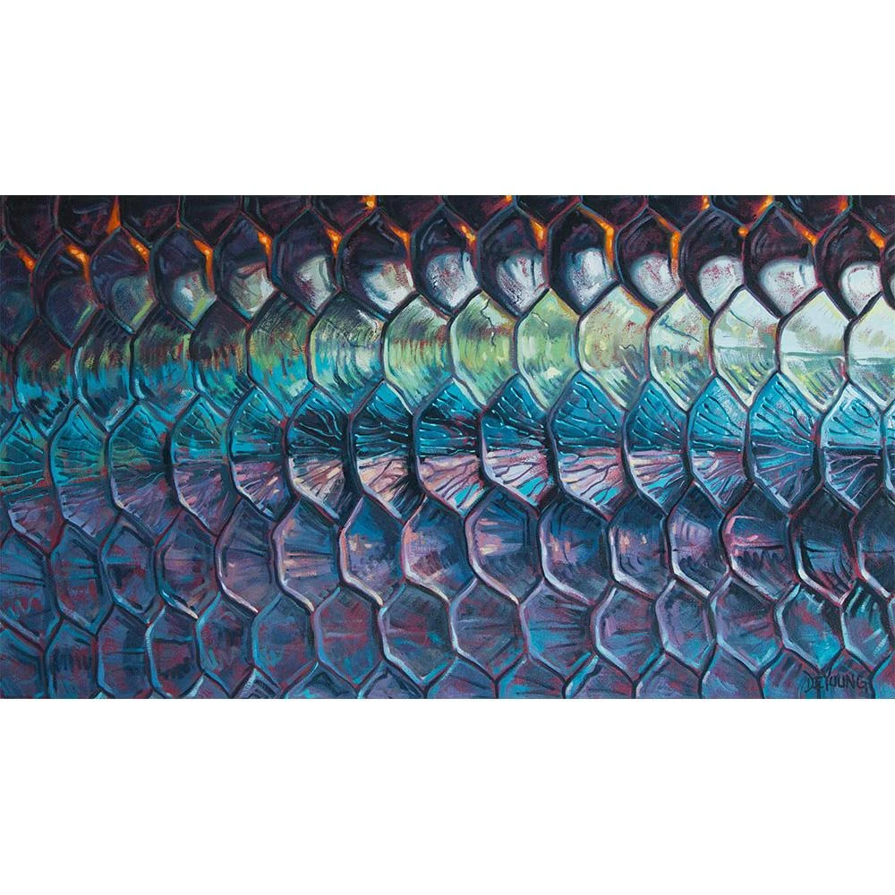 Gifts DeYoung Print - Late Tarpon 3 Gifts DeYoung Print - Late Tarpon