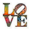 TCO Fly Shop Fly Fishing Stickers TCO Sticker - LOVE Trout
