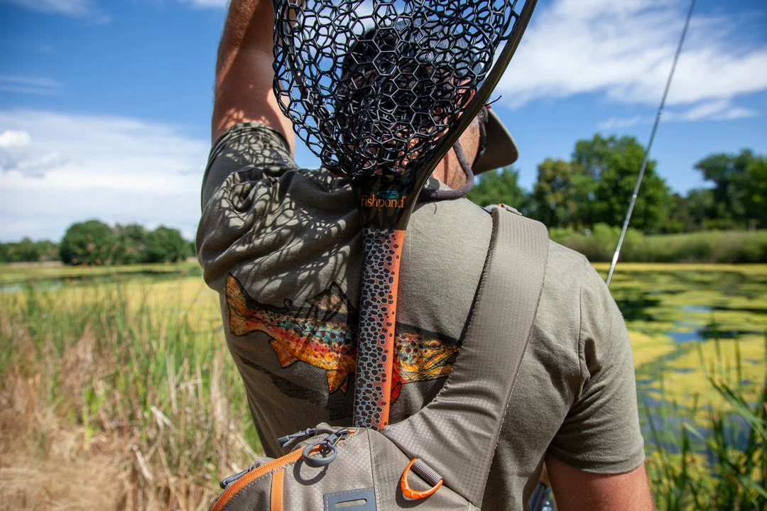 Nets Fishpond Nomad Mid Length Net - Slab Brown Trout 13 Nets Fishpond Nomad Mid Length Net - Slab Brown Trout