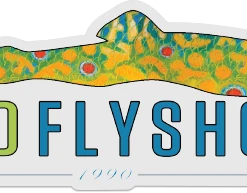 TCO Fly Shop TCO Sticker - Deyoung Brook Trout Fly Fishing Stickers
