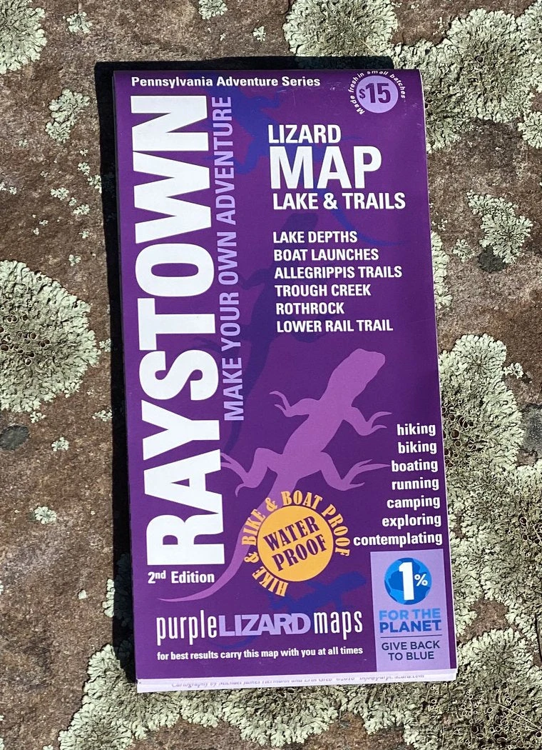 Purple Lizard Map - Raystown 3 Purple Lizard Map - Raystown