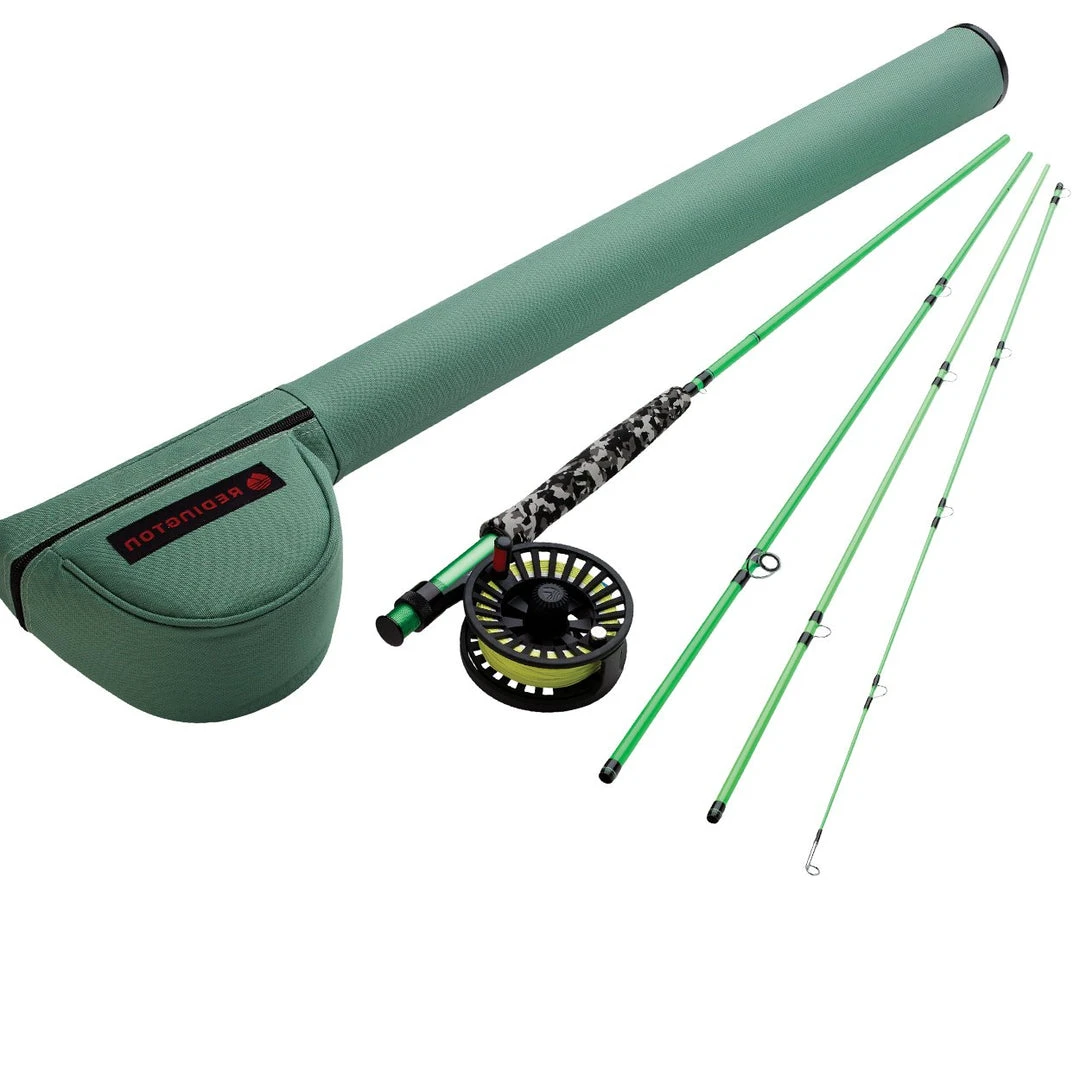 Fly Rods REDINGTON MINNOW OUTFIT W/ CROSSWATER REEL 5 WT 8' 4PC COLOR 1 3 Fly Rods REDINGTON MINNOW OUTFIT W/ CROSSWATER REEL 5 WT 8' 4PC COLOR 1