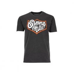 Simms Fish It Well Badge T-Shirt Shirts