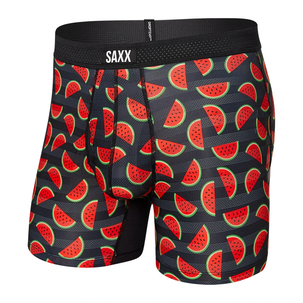 Layering & Underwear SAXX HOT SHOT BOXER BRIEF FLY - SUMMER FAVE- BLACK 3 Layering & Underwear SAXX HOT SHOT BOXER BRIEF FLY - SUMMER FAVE- BLACK