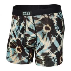 Layering & Underwear SAXX VIBE BOXER BRIEF - EARTHY TIE DYE- MULTI