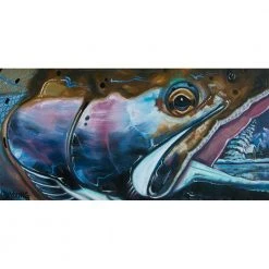 DeYoung Print - Abstract Steelie - Winter Pool Gifts