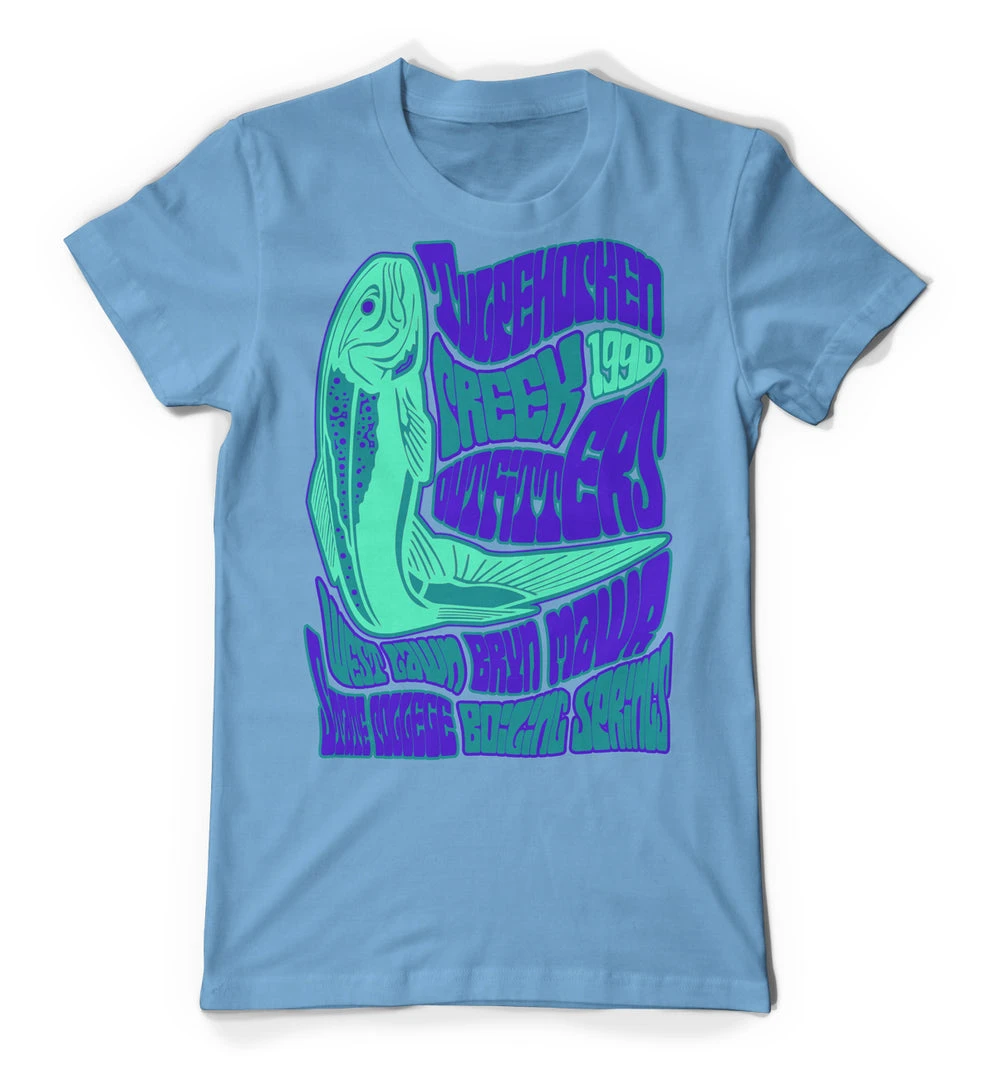 TCO Fly Shop TCO Logo T-Shirt Psychedelic Poster Art Logo Shirts 3 TCO Fly Shop TCO Logo T-Shirt Psychedelic Poster Art Logo Shirts