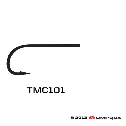 Umpqua Hooks TIEMCO HOOK - TMC 101 4 Umpqua Hooks TIEMCO HOOK - TMC 101