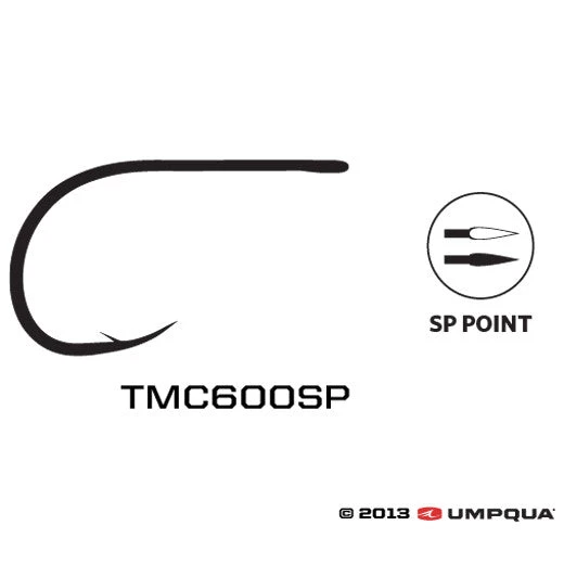 Umpqua TIEMCO HOOK - TMC 600SP 4 Umpqua TIEMCO HOOK - TMC 600SP