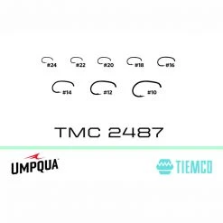 Umpqua TIEMCO HOOK - TMC 2487 Hooks 7 Umpqua TIEMCO HOOK - TMC 2487 Hooks