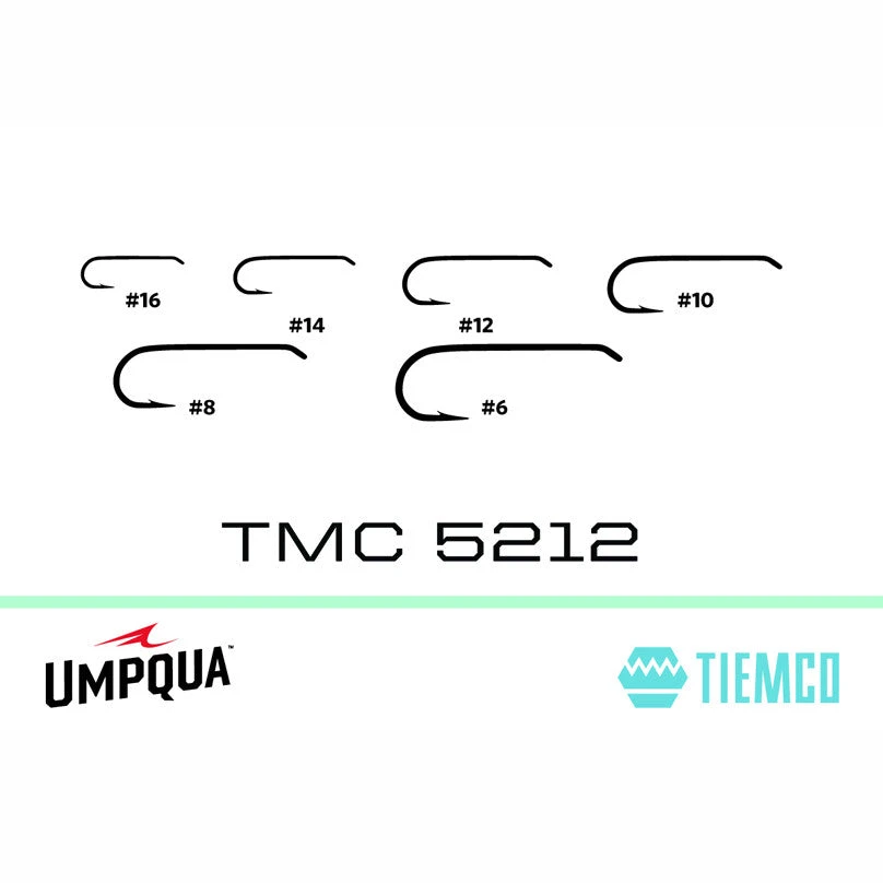 Umpqua TIEMCO HOOK - TMC 5212 Hooks 5 Umpqua TIEMCO HOOK - TMC 5212 Hooks