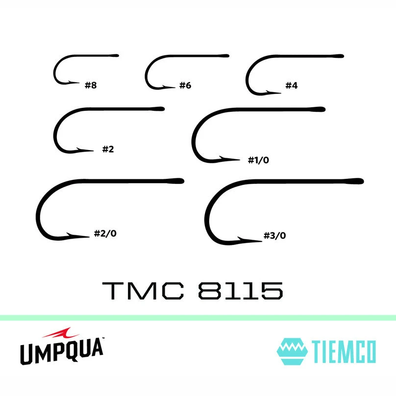 Umpqua TIEMCO HOOK - TMC 811S 5 Umpqua TIEMCO HOOK - TMC 811S
