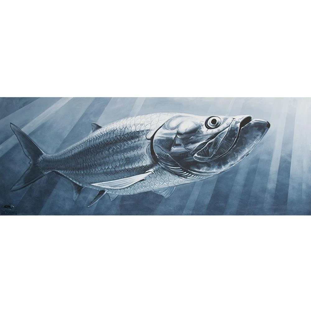 DeYoung Print - Tarpon Indigo 3 DeYoung Print - Tarpon Indigo