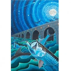 DeYoung Print - Starry Night Tarpon Gifts