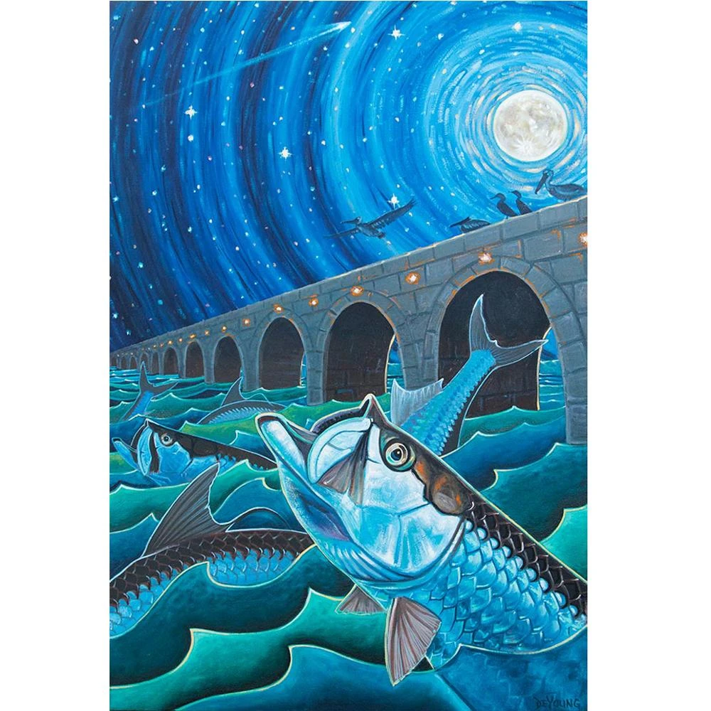 DeYoung Print - Starry Night Tarpon Gifts 3 DeYoung Print - Starry Night Tarpon Gifts