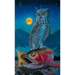 DeYoung Print - The Old Owls Favorite Steelhead Run