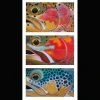 Gifts DeYoung Print - Trout Trio -Bow Cutt Brown 1 Gifts DeYoung Print - Trout Trio -Bow Cutt Brown