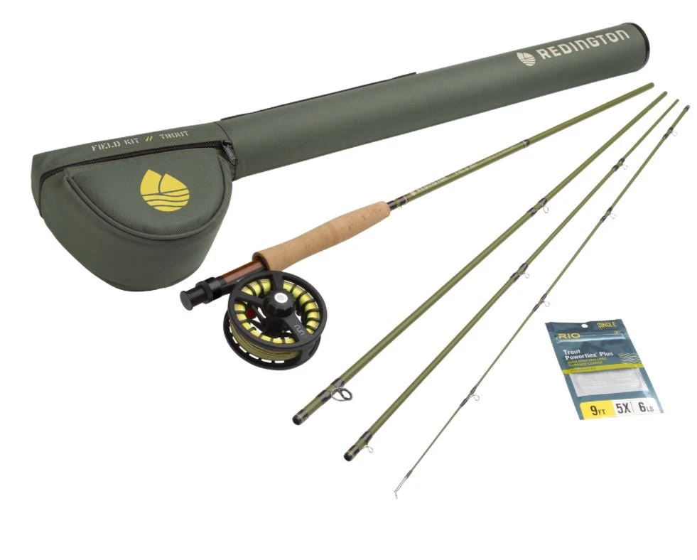 Fly Rods Redington Field Kit - Full Outfit 3 Fly Rods Redington Field Kit - Full Outfit