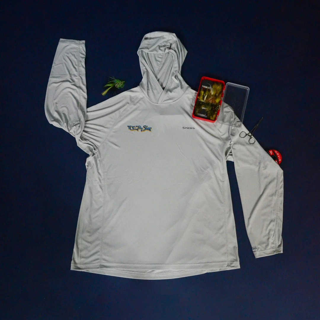 TCO Simms SolarFlex Hoody - Pale Ale Beer Can Logo Shirts 5 TCO Simms SolarFlex Hoody - Pale Ale Beer Can Logo Shirts