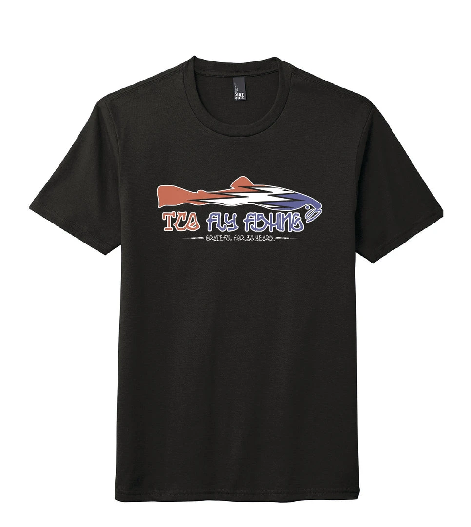 TCO Fly Shop TCO Grateful For 30 Years T-Shirt 4 TCO Fly Shop TCO Grateful For 30 Years T-Shirt