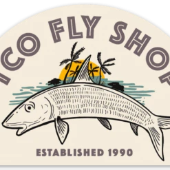 TCO Fly Shop Fly Fishing Stickers TCO's Island Bonefish