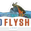 TCO Fly Shop TCO Sticker - DeYoung Collab - Brown Trout Rising 1 TCO Fly Shop TCO Sticker - DeYoung Collab - Brown Trout Rising