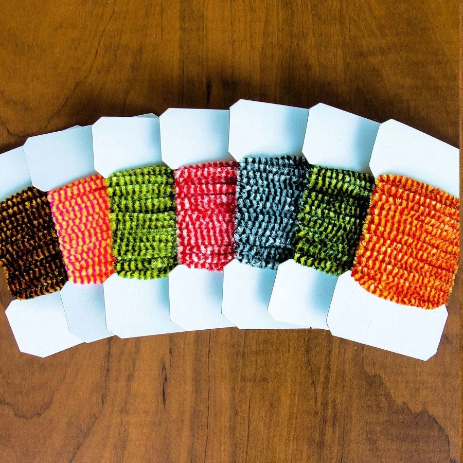 Wapsi Materials VARIEGATED CHENILLE MED 3 Wapsi Materials VARIEGATED CHENILLE MED