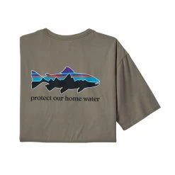 Patagonia Mens Home Water Trout Organic T-Shirt Shirts