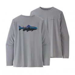 Patagonia Mens Longsleeve Cap Cool Daily Fish Graphic Shirt 7 Patagonia Mens Longsleeve Cap Cool Daily Fish Graphic Shirt