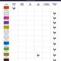 Whiting American Hen Saddle Materials 18 Whiting American Hen Saddle Materials