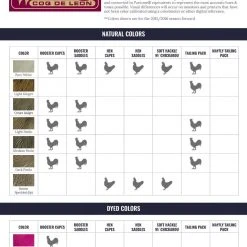 Whiting Coq De Leon Bronze Saddle Materials