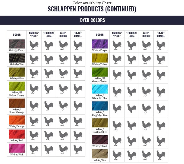 Whiting Schlappen Bundle 14 Inch 5 Whiting Schlappen Bundle 14 Inch