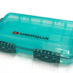 UMPQUA BUG LOCKER WP LRG 17CPT AQUA Fly Boxes